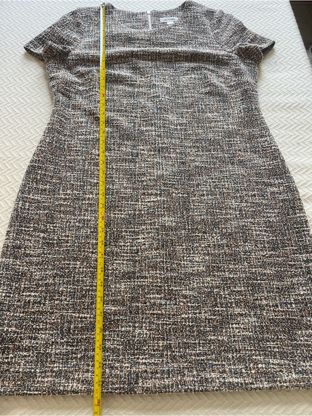 Calvin Klein Tweed Dress - Picture 4 of 11